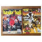 K - Beckett Basketball Magazines & Topps Baseball Sticker Yearbook