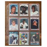 K - Topps Baseball Cards - Vintage 1980s-1990s Collection All-Star MVP