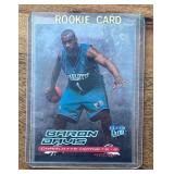 K - Baron Davis Rookie Card - Fleer Ultra Charlotte Hornets Guard #1