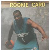 K - Baron Davis Rookie Card - Fleer Ultra Charlotte Hornets Guard #1