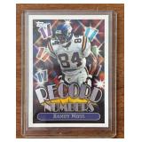 K - Two Randy Moss Vikings Football Cards