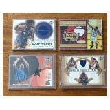 K - Four Upper Deck Basketball Swatch Cards