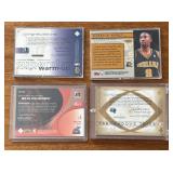 K - Four Upper Deck Basketball Swatch Cards