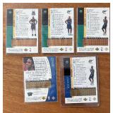 K - SPX Finite Basketball Cards - Patch Insert Lot of 5