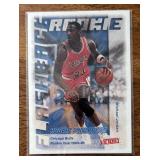 K - Michael Jordan Rookie Flashback Card - Chicago Bulls 1984-85