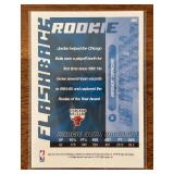 K - Michael Jordan Rookie Flashback Card - Chicago Bulls 1984-85