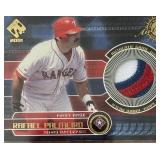 K - Two Baseball Cards with Swatches