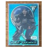 K - 2001 Titanium Hockey Cards - Olaf Kolzig, Alexei Zhitnik and Guy Hebert