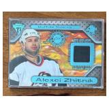 K - 2001 Titanium Hockey Cards - Olaf Kolzig, Alexei Zhitnik and Guy Hebert