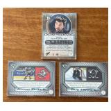 K - 2001 Titanium Hockey Cards - Olaf Kolzig, Alexei Zhitnik and Guy Hebert