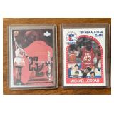K - 10 Michael Jordan Basketball Cards