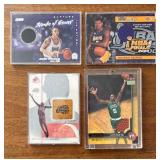 K - Basketball Trading Cards - 4 Card Lot