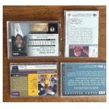 K - Basketball Trading Cards - 4 Card Lot
