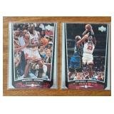 K - Eight Upper Deck Michael Jordan Bulls Basketball Cards