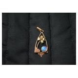 Ring 14karot, pendant 10karot...