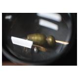 Lapel pin in blue box...