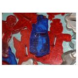 Cookie cutters and rolling pin...