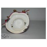 Rocco style vase with extensive gil...