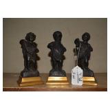 (3) Borghese putti or cherub figuri...