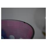 Table top electric cranberry glass ...