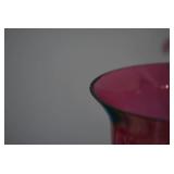 Table top electric cranberry glass ...