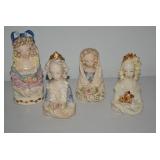 Cordey porcelain busts...