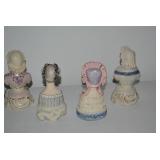Cordey porcelain busts...