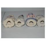 Cordey porcelain busts...