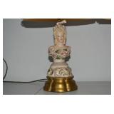 Cordey porcelain electric lamps, pa...