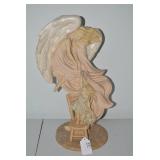 Resin Angel figurine done in pastel...