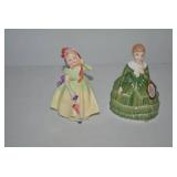 (2) Royal Doulton porcelain young l...