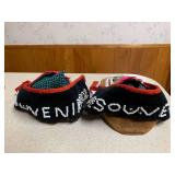 Native American beaded leather slip...