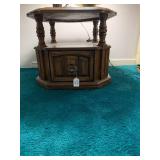 2 piece set of octagon end tables, ...