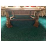 2 piece set of octagon end tables, ...