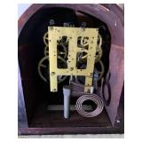 Mantel clocks; cameo one has no key...