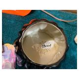 Halloween decorations with witch co...