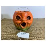 Paper mache pumpkin...