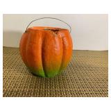 Paper mache pumpkin...