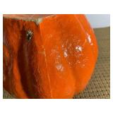 Paper mache pumpkin...