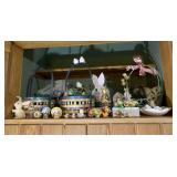 Assorted Easter decorations, some v...