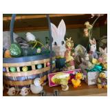 Assorted Easter decorations, some v...