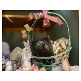 Assorted Easter decorations, some v...