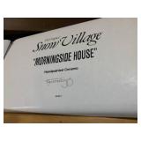 Dept. 56 Snow Village; 2 shelves of...