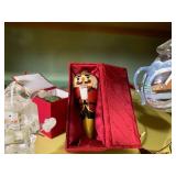 Christmas ornaments on hanging stan...