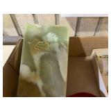 Glass beads, watches, trinket boxes...