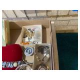 Glass beads, watches, trinket boxes...