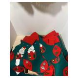 Christmas tree skirt and stockings...