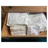 Sheets, pillow cases (some flannel)...