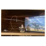 Airplane memorabilia, military pict...
