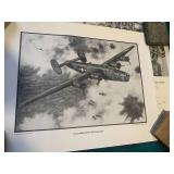 Toy airplane with flight jacket...